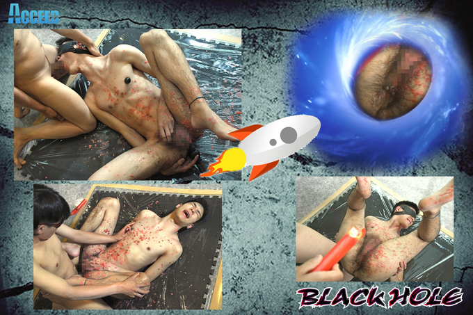Black Hole〜何でも入るケツマンの持ち主『秀樹』が全身蝋まみれになりデカマラS役にガン掘り！！